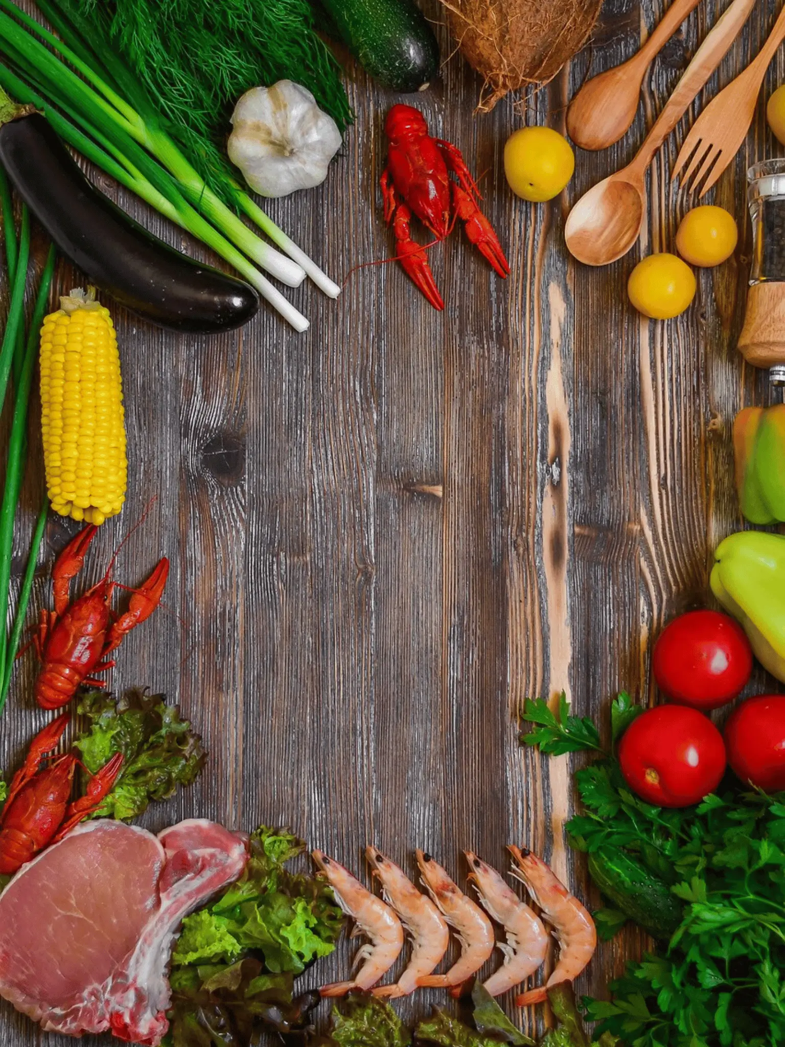 Frische Zutaten für das Schulcatering
